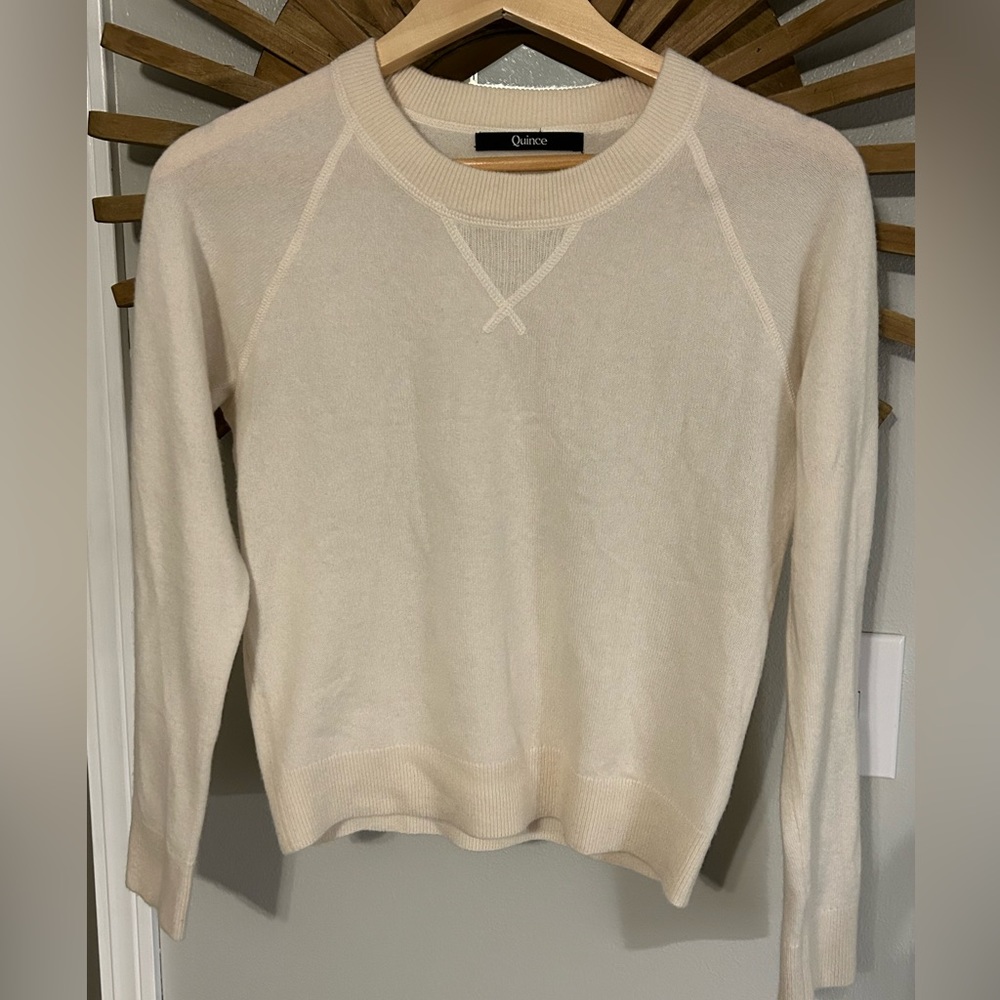 Quince Mongolian Cashmere Sweater size small
